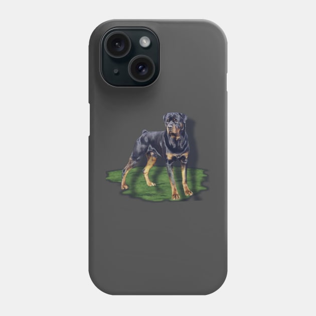 rottweiler Phone Case by ZIID ETERNITY