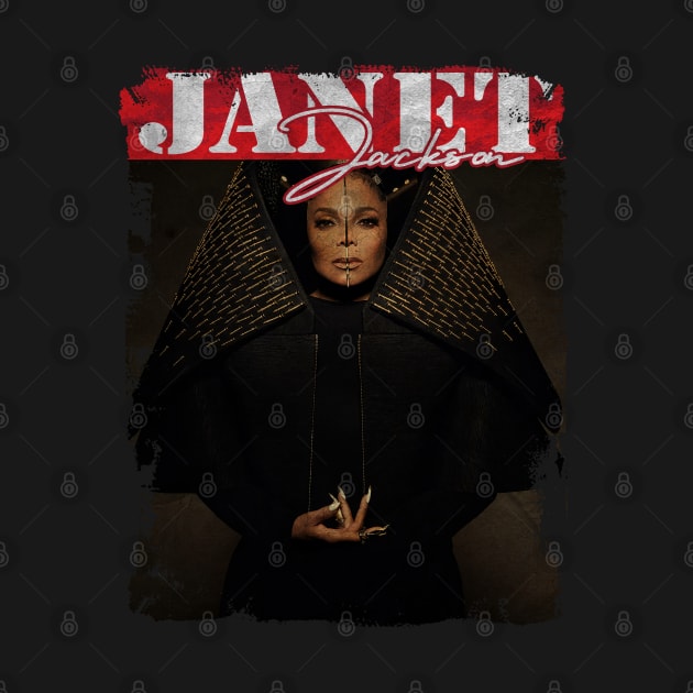 TEXTURE ART- JANET JACKSON by ZiziVintage