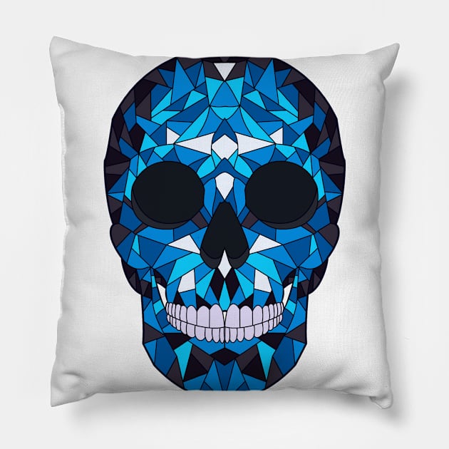 Skull Pillow by Velvet