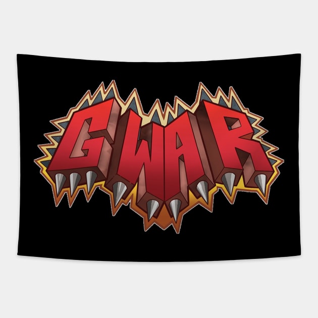 phantom limb gwar Tapestry by One Shoot Crout Arts