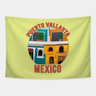 Puerto Vallarta Romantic Zone Mexico Tapestry