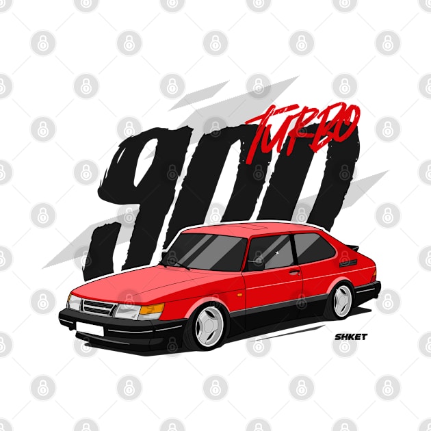 Saab 900 Turbo by shketdesign