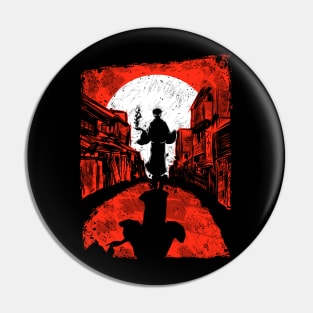 Demon On The Street - Cursed Japanese Demon Pin