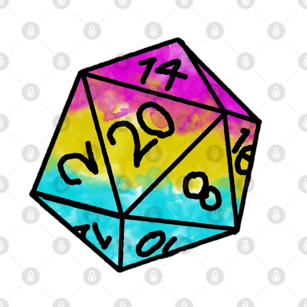 Pride Dice - Pan by Adriane Tempest