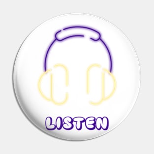 Listen Pin