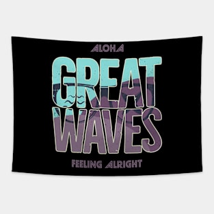 Great Waves Tapestry