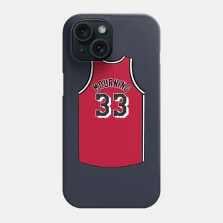 Alonzo Mourning Miami Jersey Qiangy Phone Case