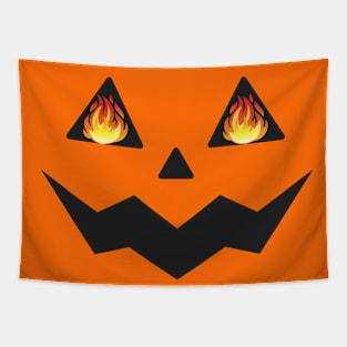 Blazing Eye Pumpkin Tapestry