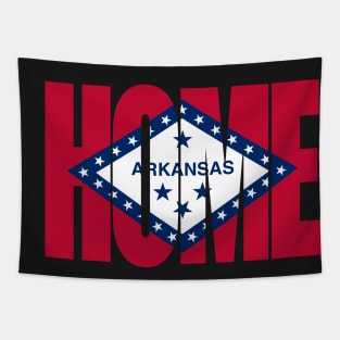 Arkansas Home - State Flag Tapestry