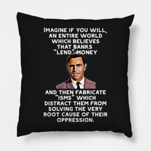 Rod Serling Twilight Zone Imagine If You Will Pillow