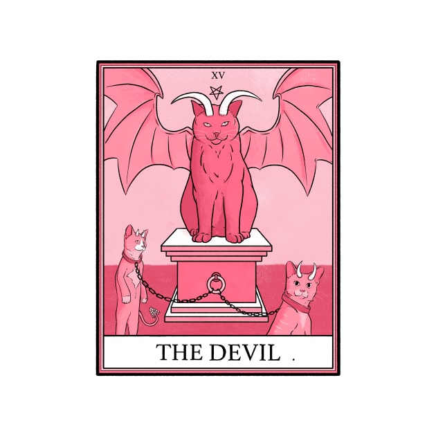 Devil Cat Tarot by B McCormick ART