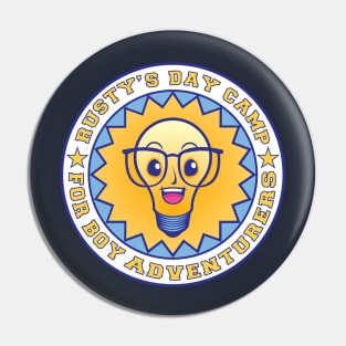 Rusty's daycamp for boy adventurers Pin