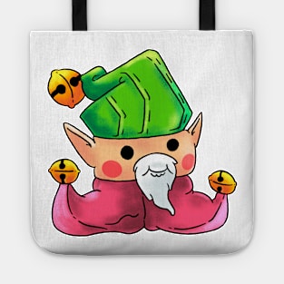 X-Mas Elf Man Christmas Gem Biscuit Tote