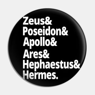 Greek Mythology Zeus Poseidon Apollo Ares Hephaestus Hermes Greek Myths Pin