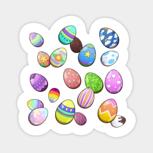 Easter Eggs Pattern Magnet