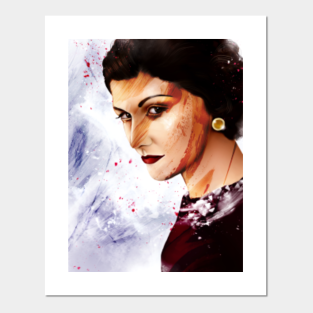 Coco Chanel Posters And Art Prints Teepublic Uk