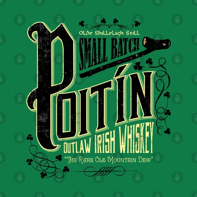 Poitín Outlaw Irish Whiskey by celtichammerclub