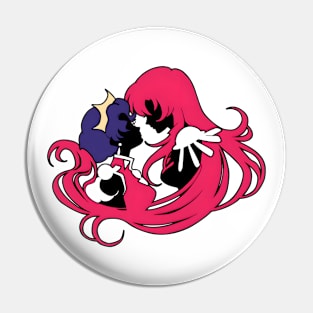 Utena and Anthy from Revolutionary Girl Utena | La Fillette Révolutionnaire | Pink and Purple Pin