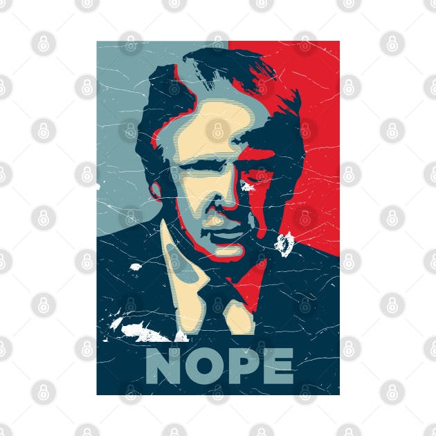 FUNNY NOPE TRUMP by S-Log