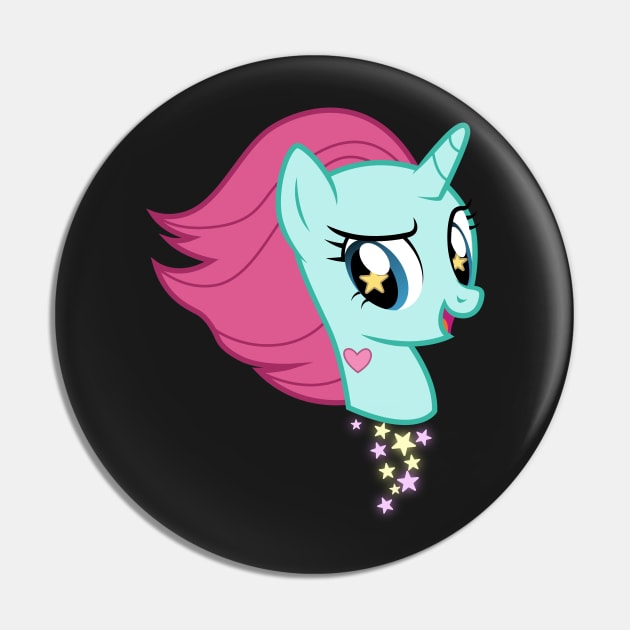 Pony Head Pin by CloudyGlow