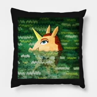 Under Water Unicorn Pillow