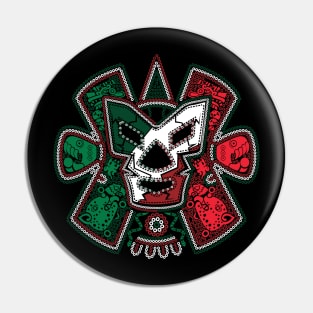 Mexican Wrestling Mask Pin