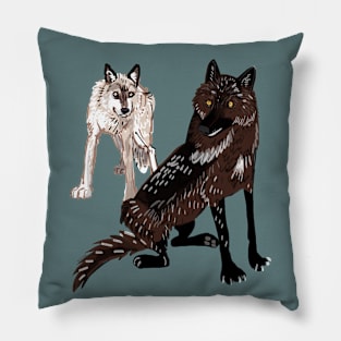 Yukon Wolves Pillow