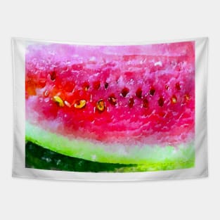 Watercolor Melon Tapestry