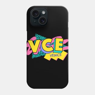 Venice, Italy Retro 90s Logo Phone Case