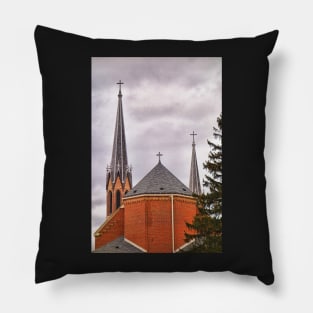 St. Mary's Church Study 2 Pillow