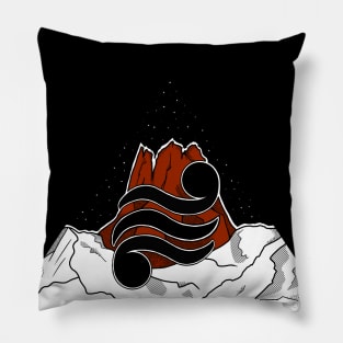 Death Mountain - Din Goddess of Power Sticker Pillow