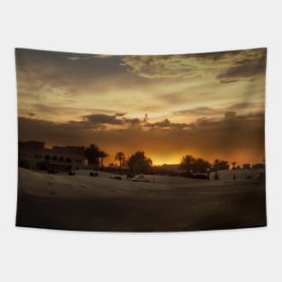 Sunset in the Sahara Tapestry