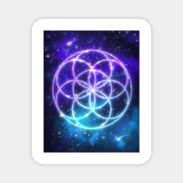 Seed of Life Magnet by AddisonK