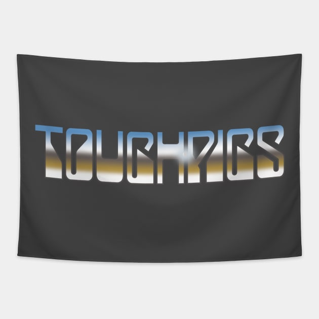 ToughPigs - hard rock band parody logo Tapestry by ToughPigs