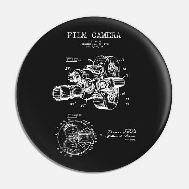 Film Camera Patent Pin by Woah_Jonny