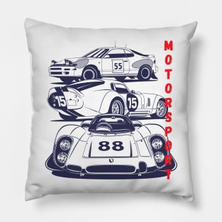 Motorsport Pillow