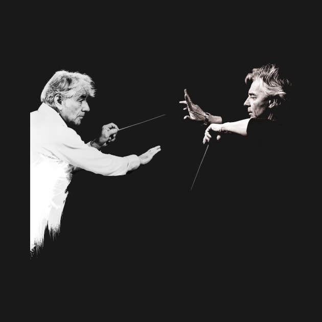 Karajan vs Bernstein by vivalarevolucio