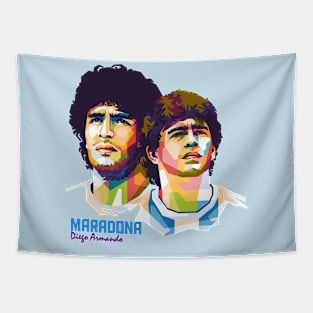 Foot Ball Legends Tapestry