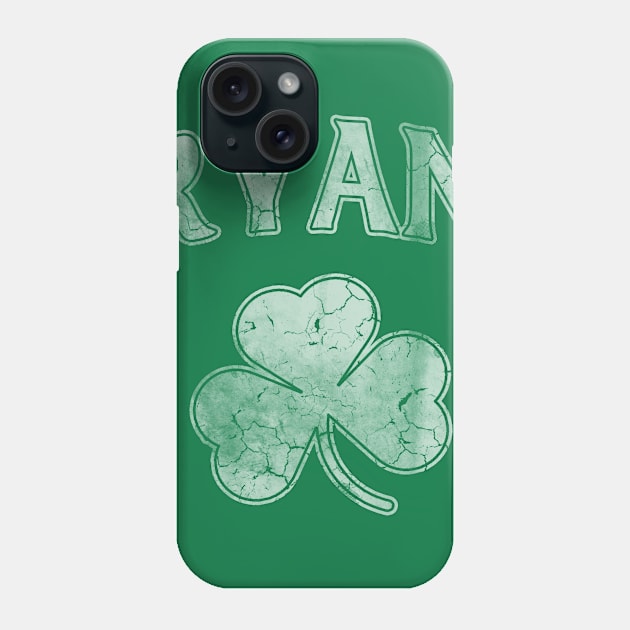 Ryan Irish Shamrock St Patricks Day Phone Case by E