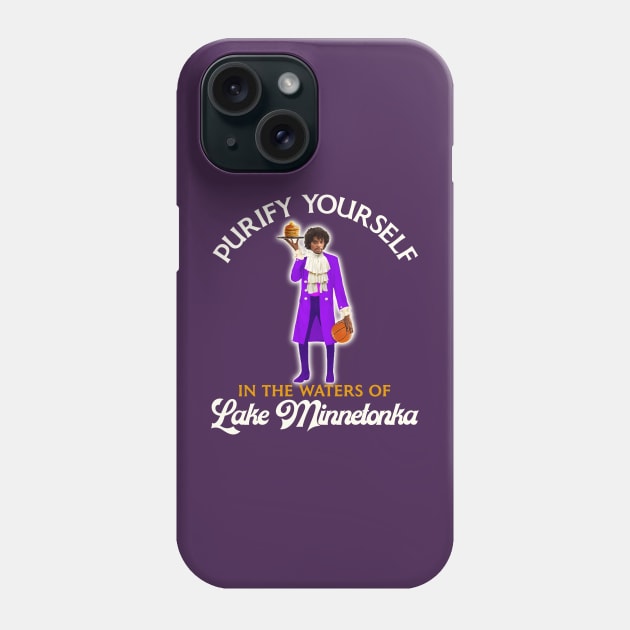 Purify Yourself in the Waters of Lake Minnetonka Phone Case by darklordpug