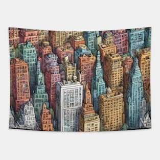 nyc jungle Tapestry