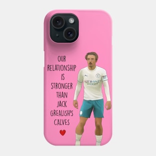 JACK GREALISH CALVES Phone Case