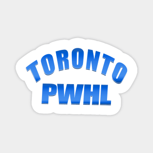 Gradient Colors Toronto PWHL Magnet