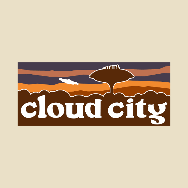 Cloud City by Mike Hampton Art