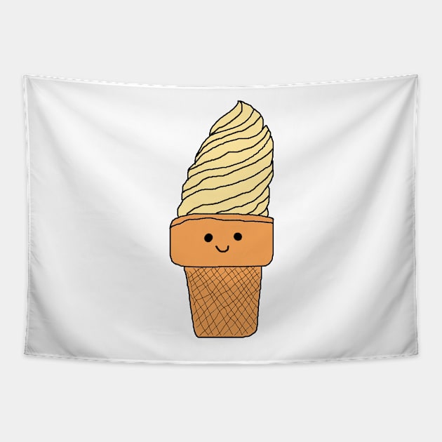 Vanilla Soft Serve Tapestry by jhsells98