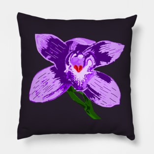 Orchid colored Orchid Pillow