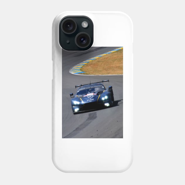 Aston Martin Vantage AMR no98 24 Hours of Le Mans 2023 Phone Case by AndyEvansPhotos