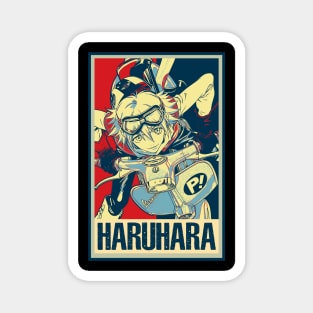 FLCLs - Haruko's Vespa Rides Again Tee Magnet