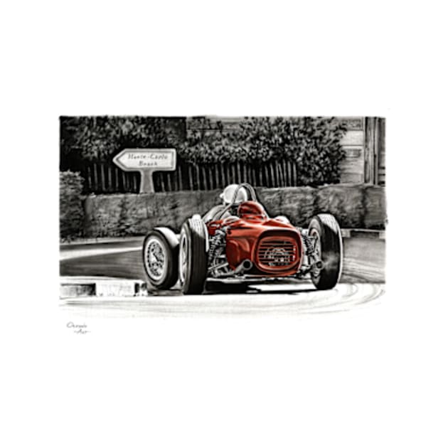 Ferrari 156 f1, Phil Hill by oleynik