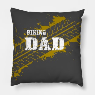 EL MEJOR REGALO  PARA  PAPA  ANDANDO EN BICICLETA Pillow